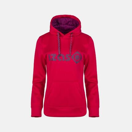 Sudadera de montaña y trekking con capucha Mujer Izas Duero