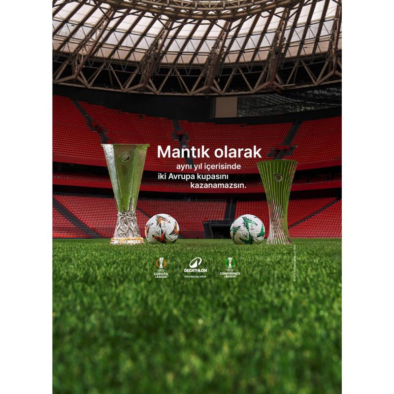 Replika Futbol Topu - UEFA Avrupa Ligi 2024-2025 Maç Topu - 5 Numara