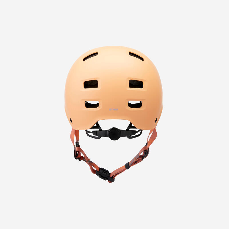 Casque roller skateboard trottinette  mf540 orange