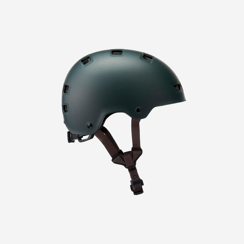 Casque roller skateboard trottinette  mf540 vert