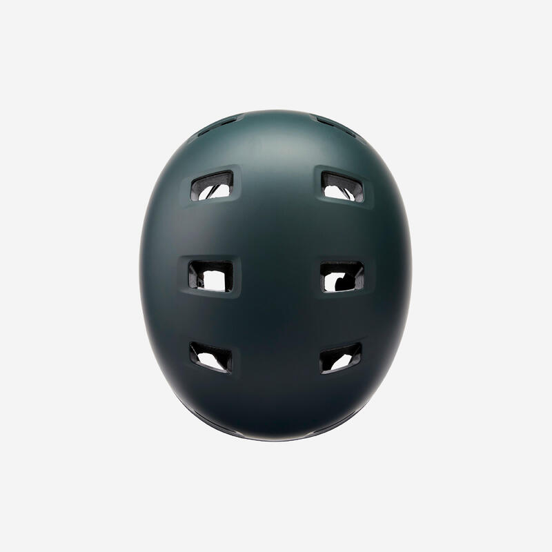Casque roller skateboard trottinette  mf540 vert
