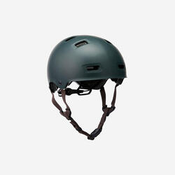 Casco roller skateboard patinete MF540 verde