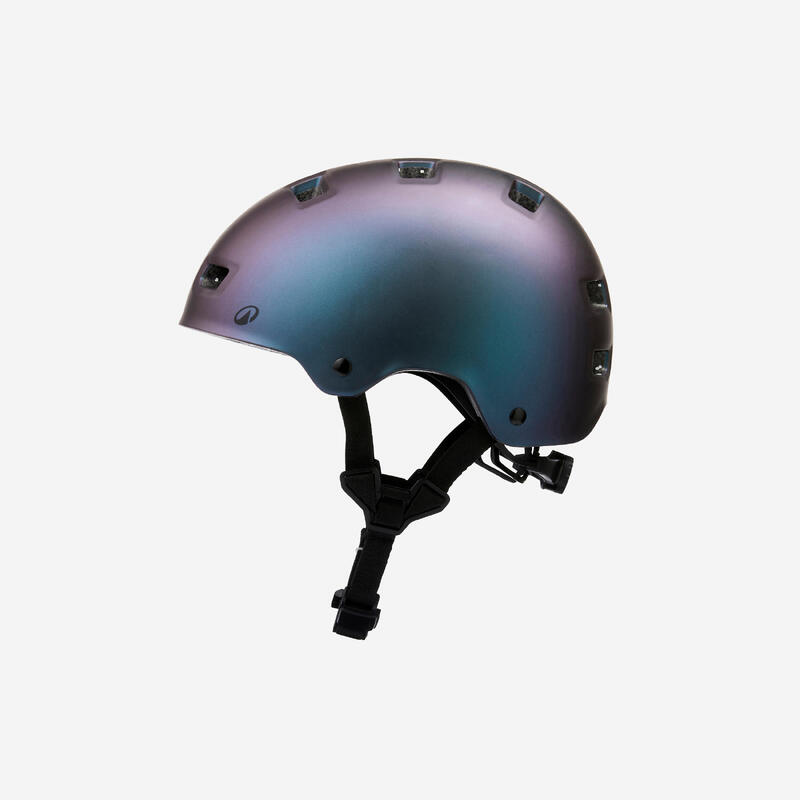 Ultralichte helm voor skaten, skateboarden en steppen MF900 Iris