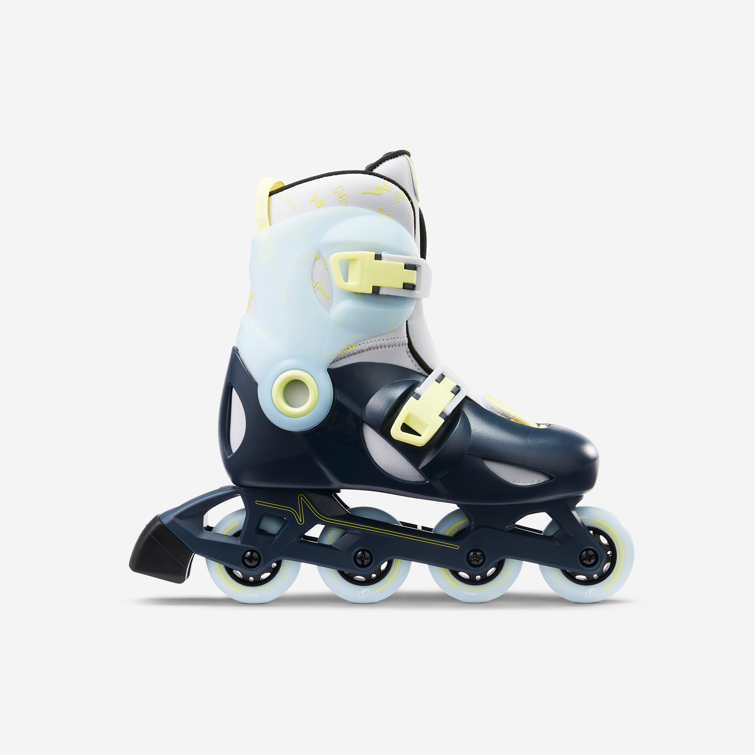 Roller enfant play5 bleu - Rollers - Oxelo- Clubs - Entreprises - Collectivités - Associations