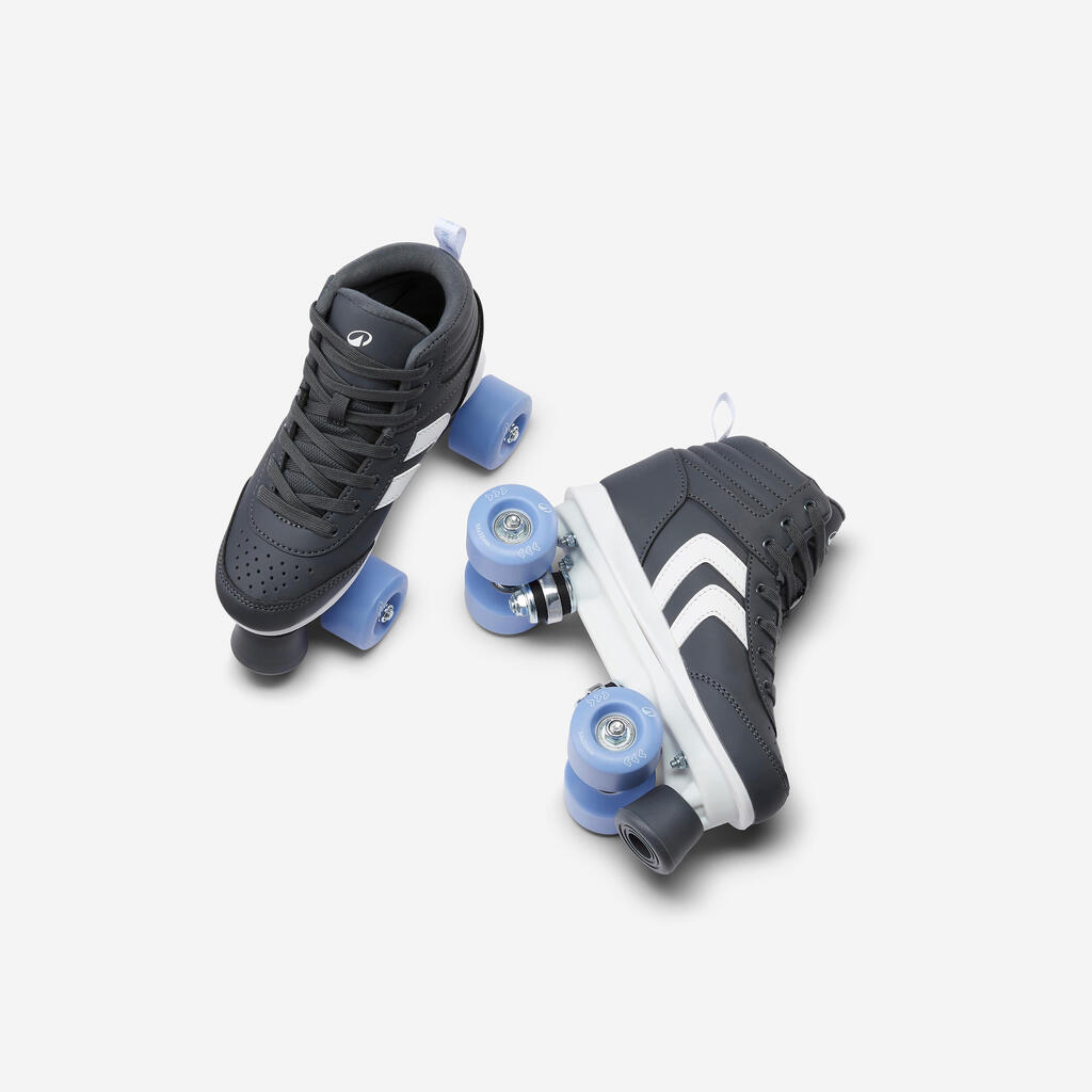 Patines de cuatro ruedas lilas 100