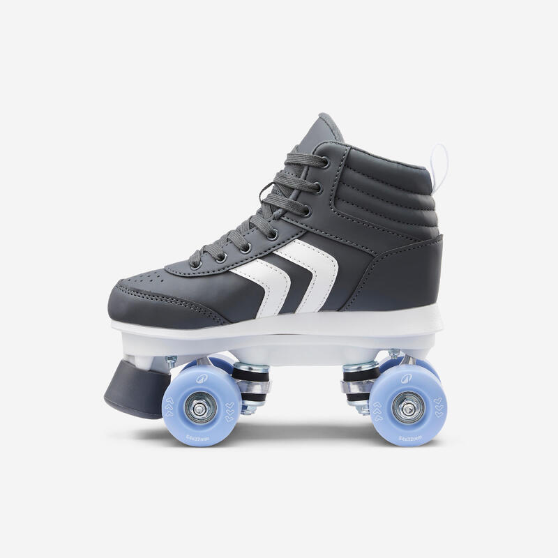 Patin à roulettes enfant quad 100 jr bleu