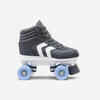 100 Kids' Quad Roller Skates-Blue