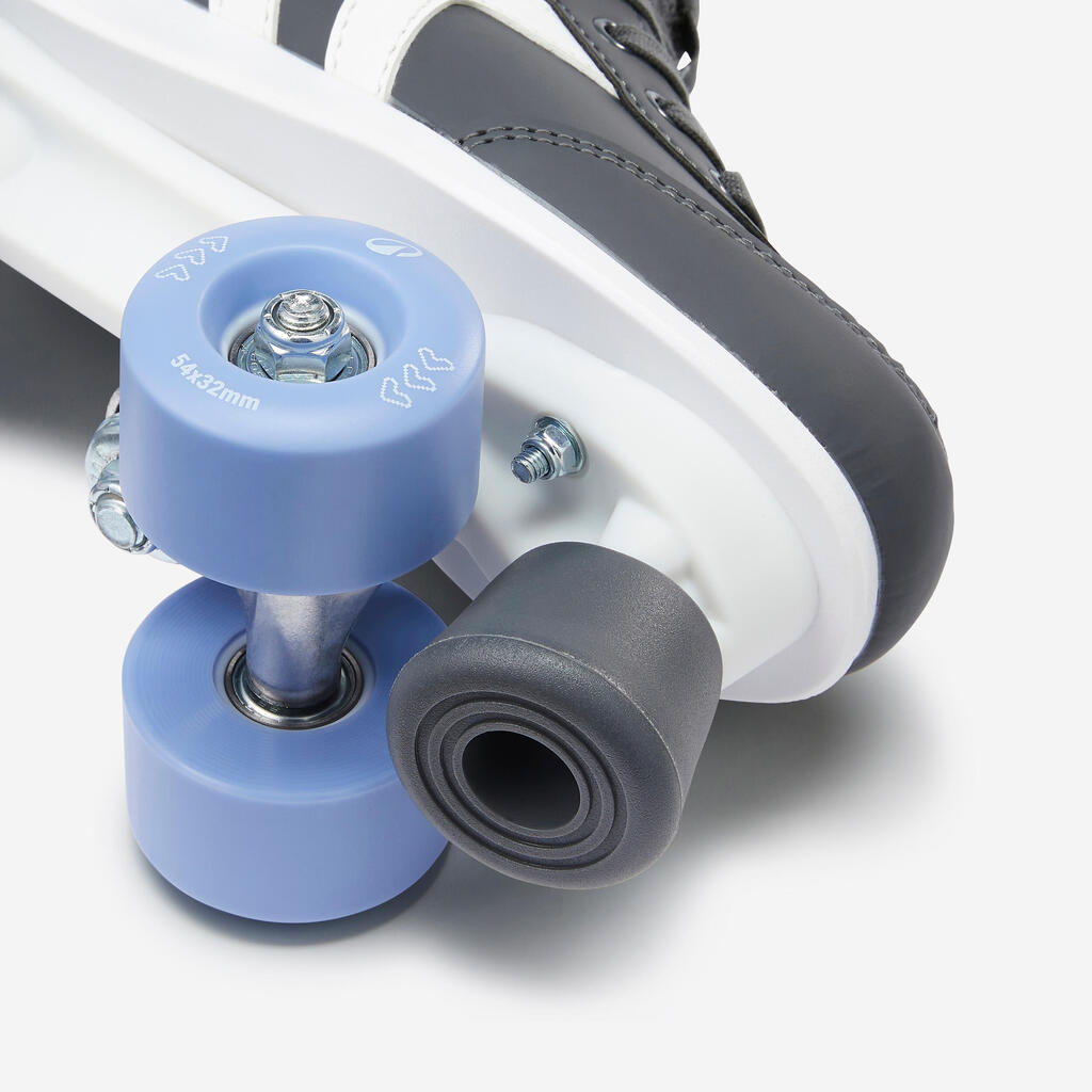 Patines de cuatro ruedas lilas 100