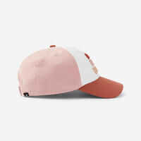Baby's Unisex Adjustable Multisport Cap - Pink White Terracotta
