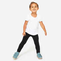 Baby Basic Cotton Leggings - Black
