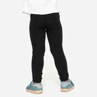 Baby Basic Cotton Leggings - Black