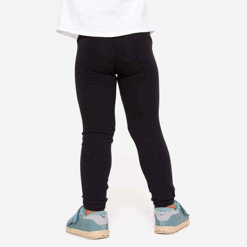 Legging bébé coton - Basique Noir