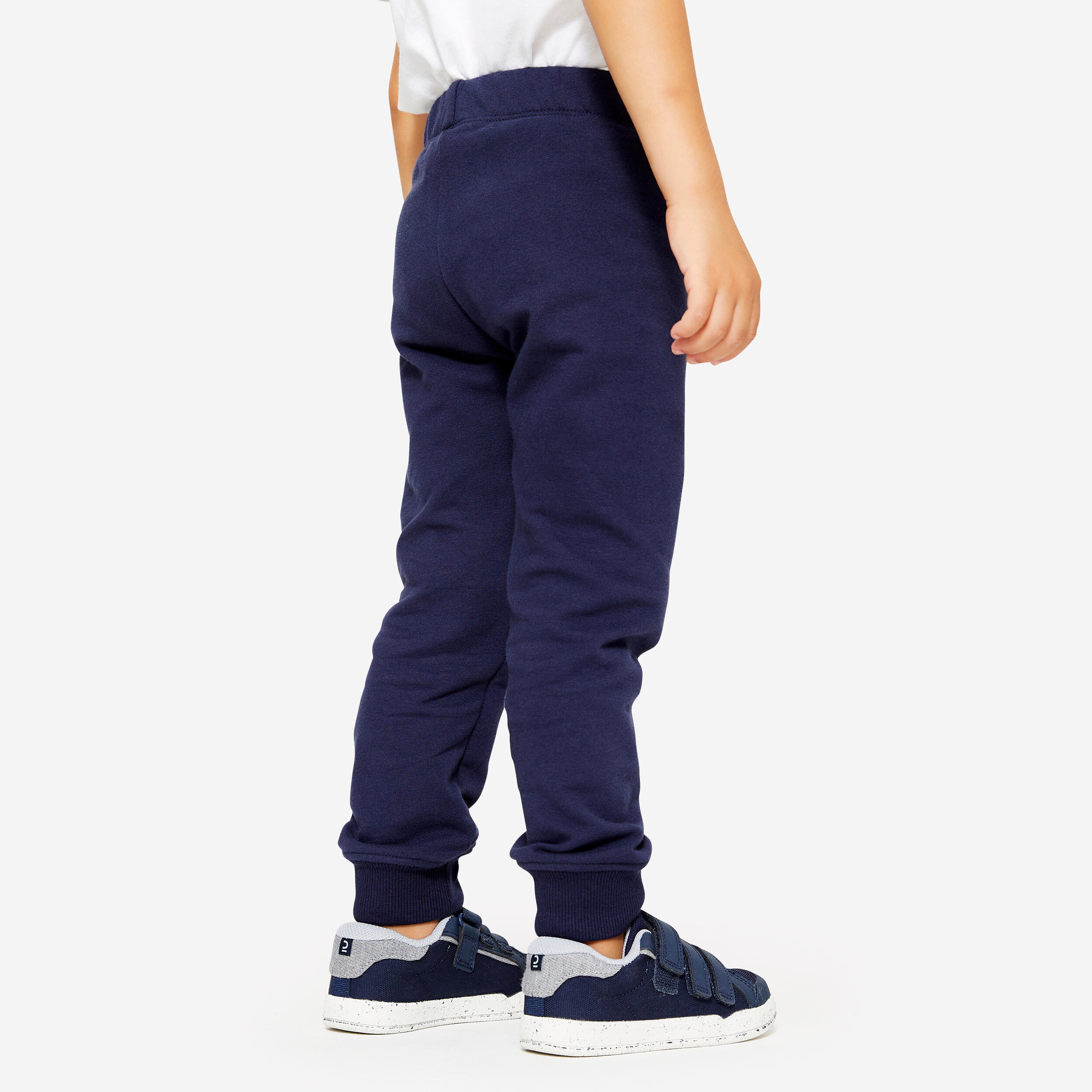 Pantalon coupe classique enfant - basique bleu - DOMYOS