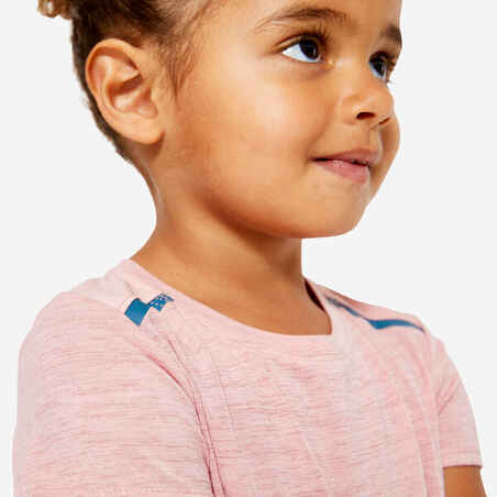 Kids' Baby Gym Lightweight Breathable T-Shirt - Pink