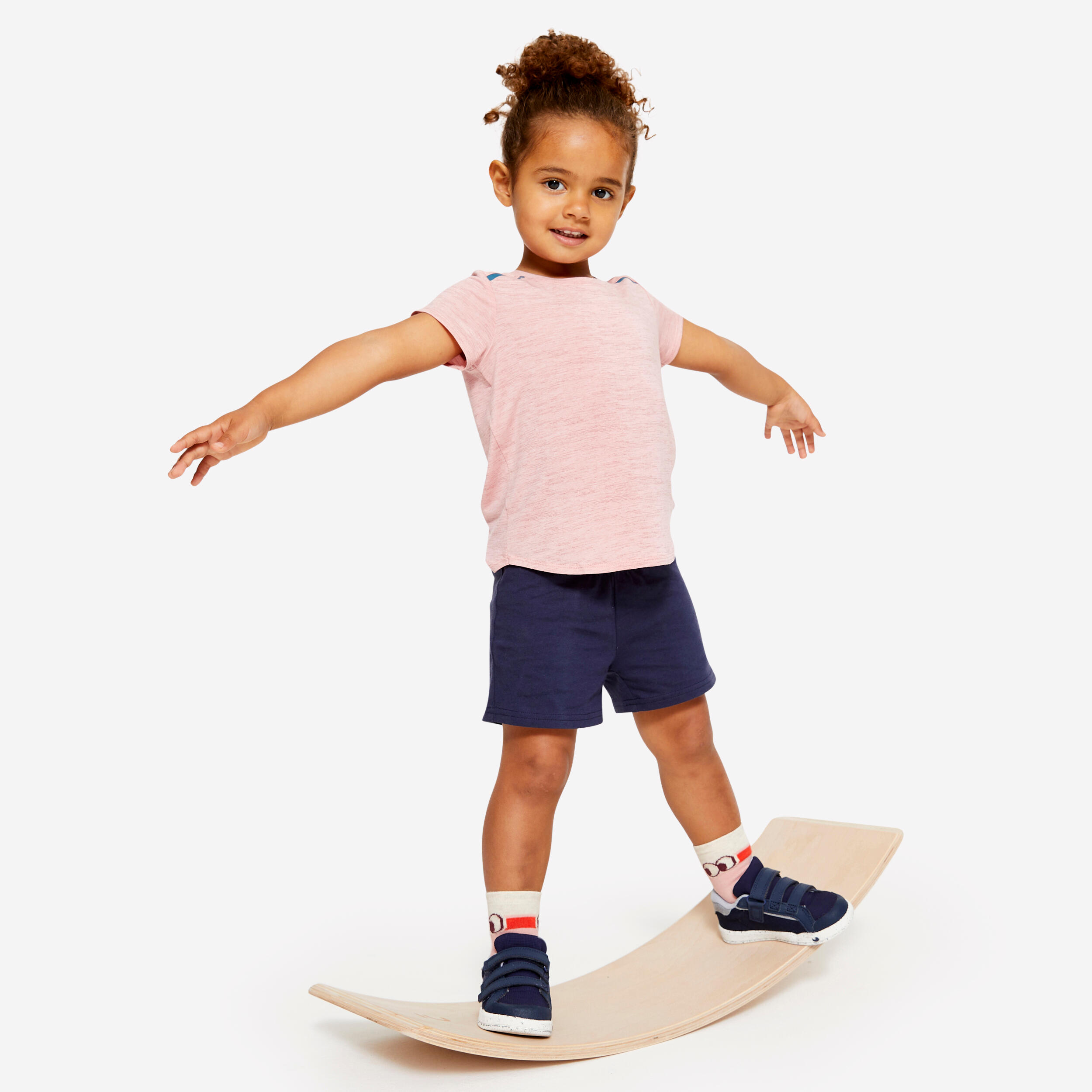 Short de sport enfant - bleu - DOMYOS