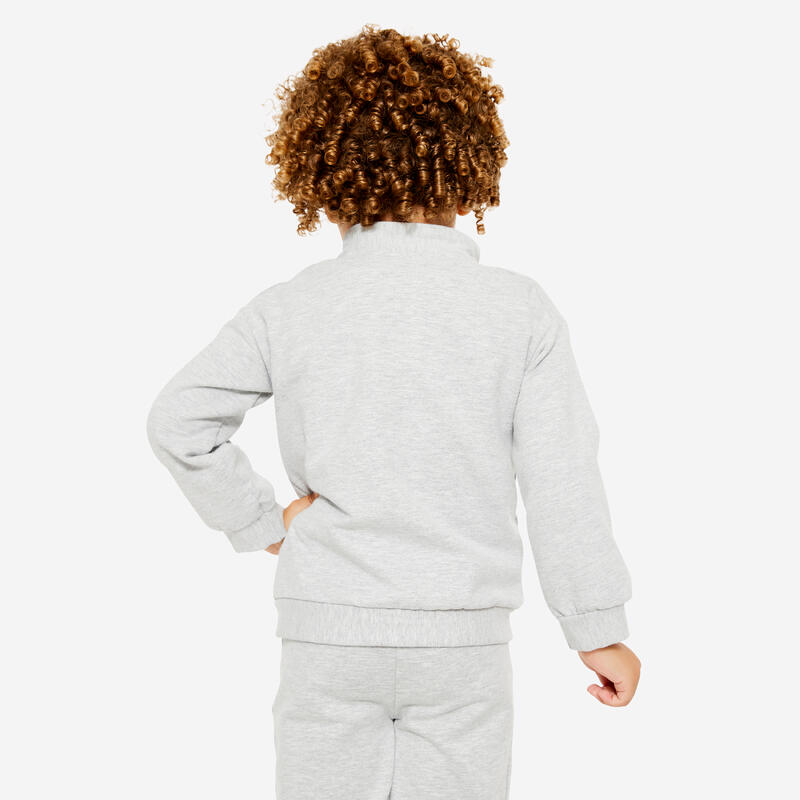 Trainingsanzug Babys/Kleinkinder warm Regular - grau 