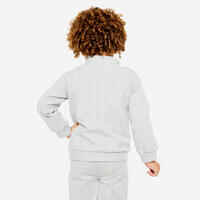 Kids' Basic Warm Regular-Fit Tracksuit - Grey