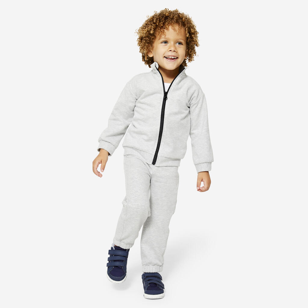 Survêtement regular chaud enfant - Basique Bleu Marine