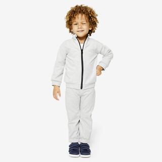 Kids' Basic Warm Regular-Fit Tracksuit - Grey