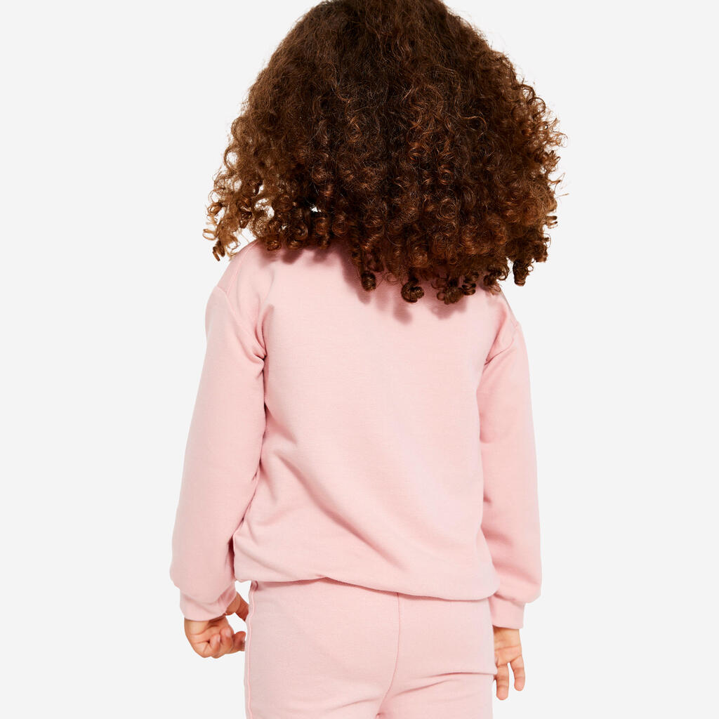 Kids' Basic Baby Gym Tracksuit - Pink