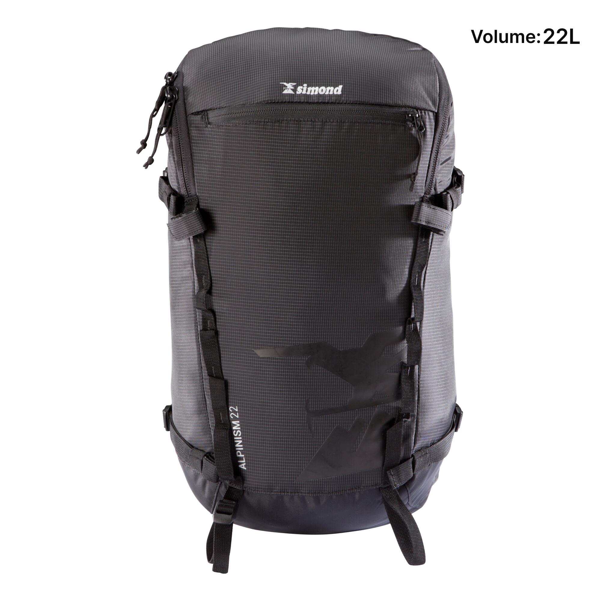 Backpack 22L Simond for Hiking/Climbing/Mountaineering/Skiing/Snowboarding