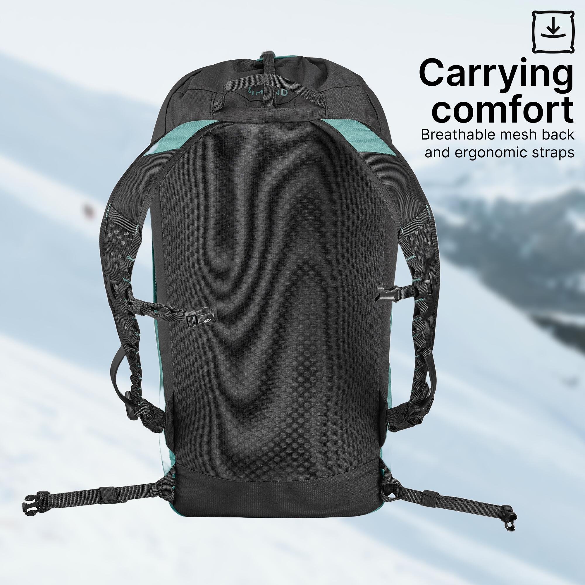 Climbing Backpack 20 Litres ROCK 20 Turquoise