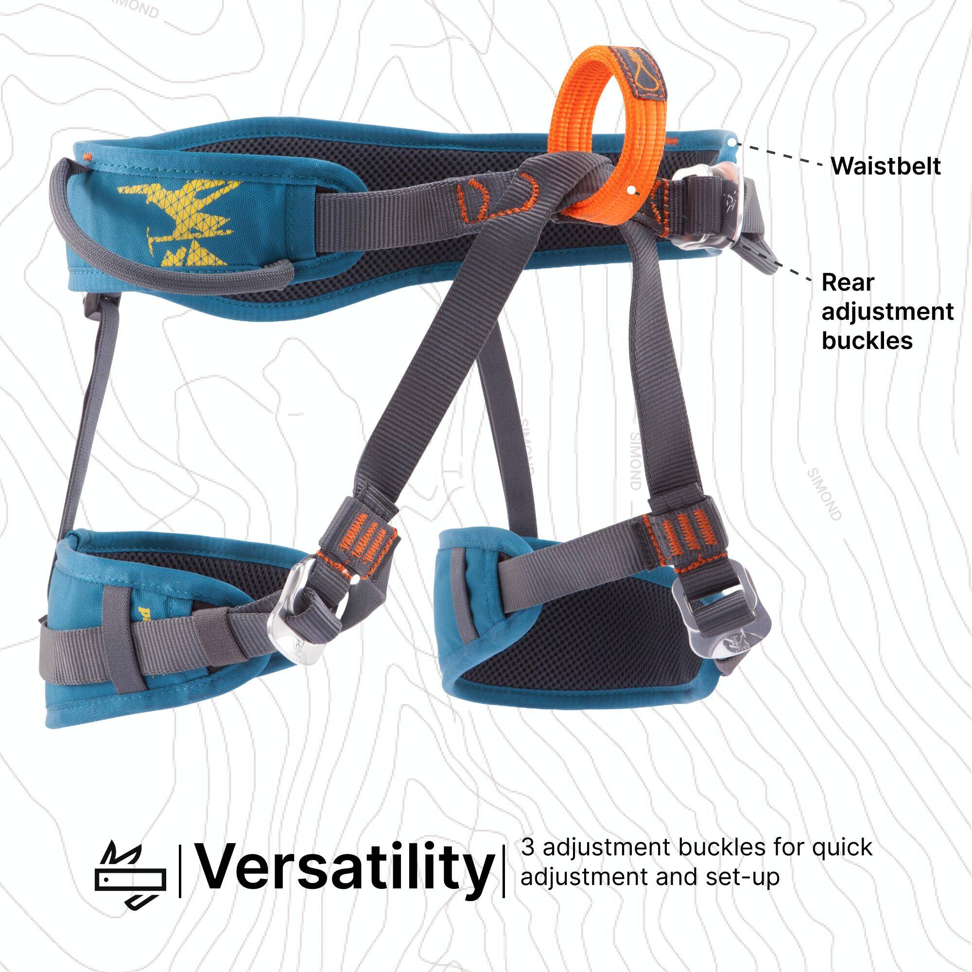 Climbing Harness Easy 3 - Blue -  5