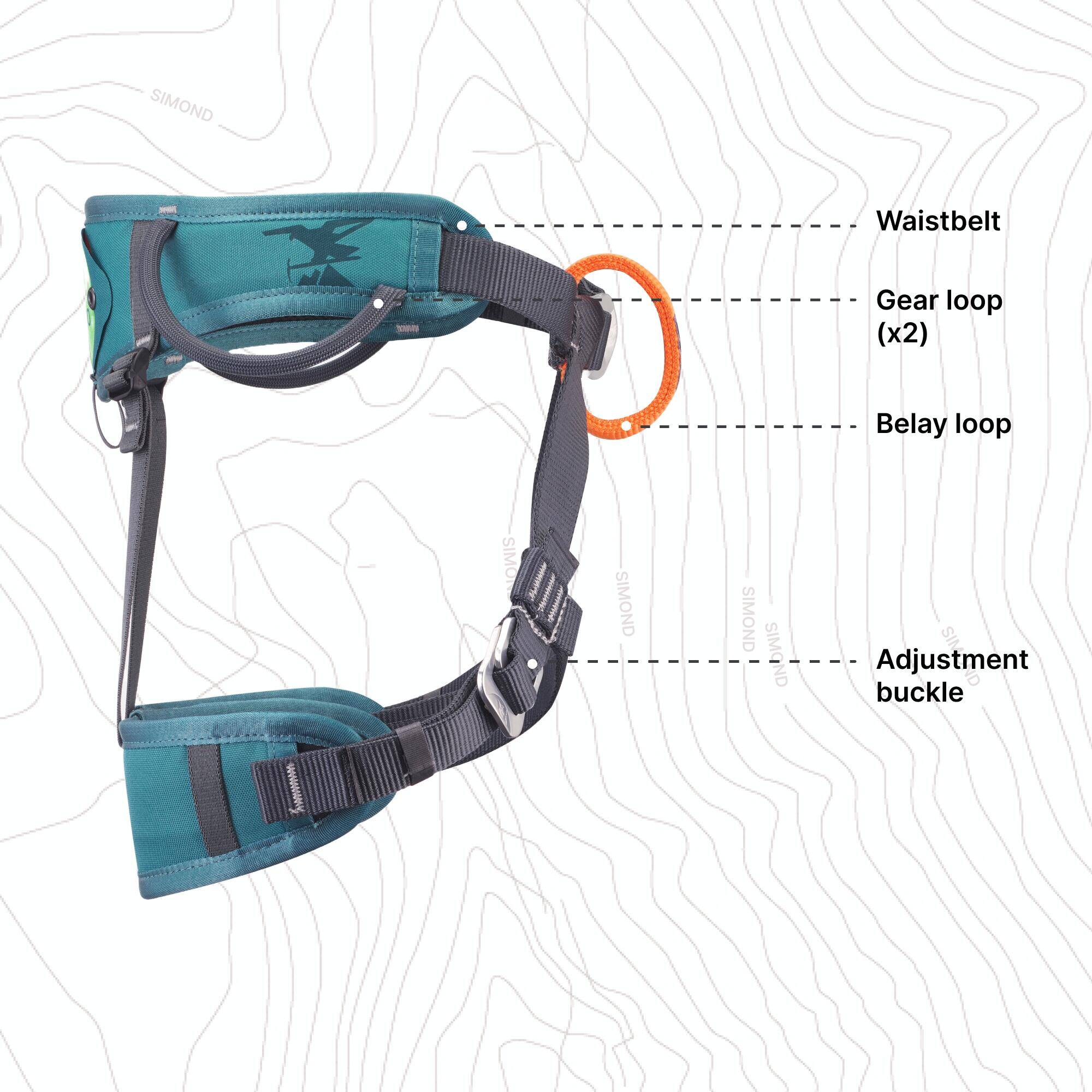 KID’S CLIMBING HARNESS - FIRST KLIMB JUNIOR -  3