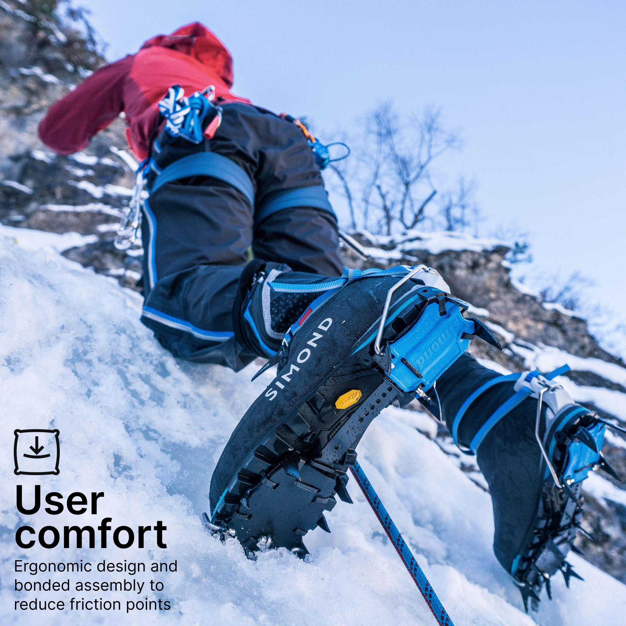 MENS HARNESS FOR ROCK CLIMBING AND MOUNTAINEERING VERTIKA BLUE