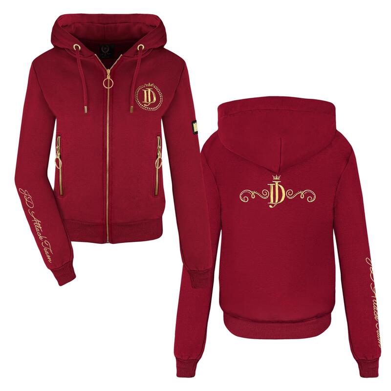 Bluza do jazdy konnej z zamkiem JD ATTACK Clarabel