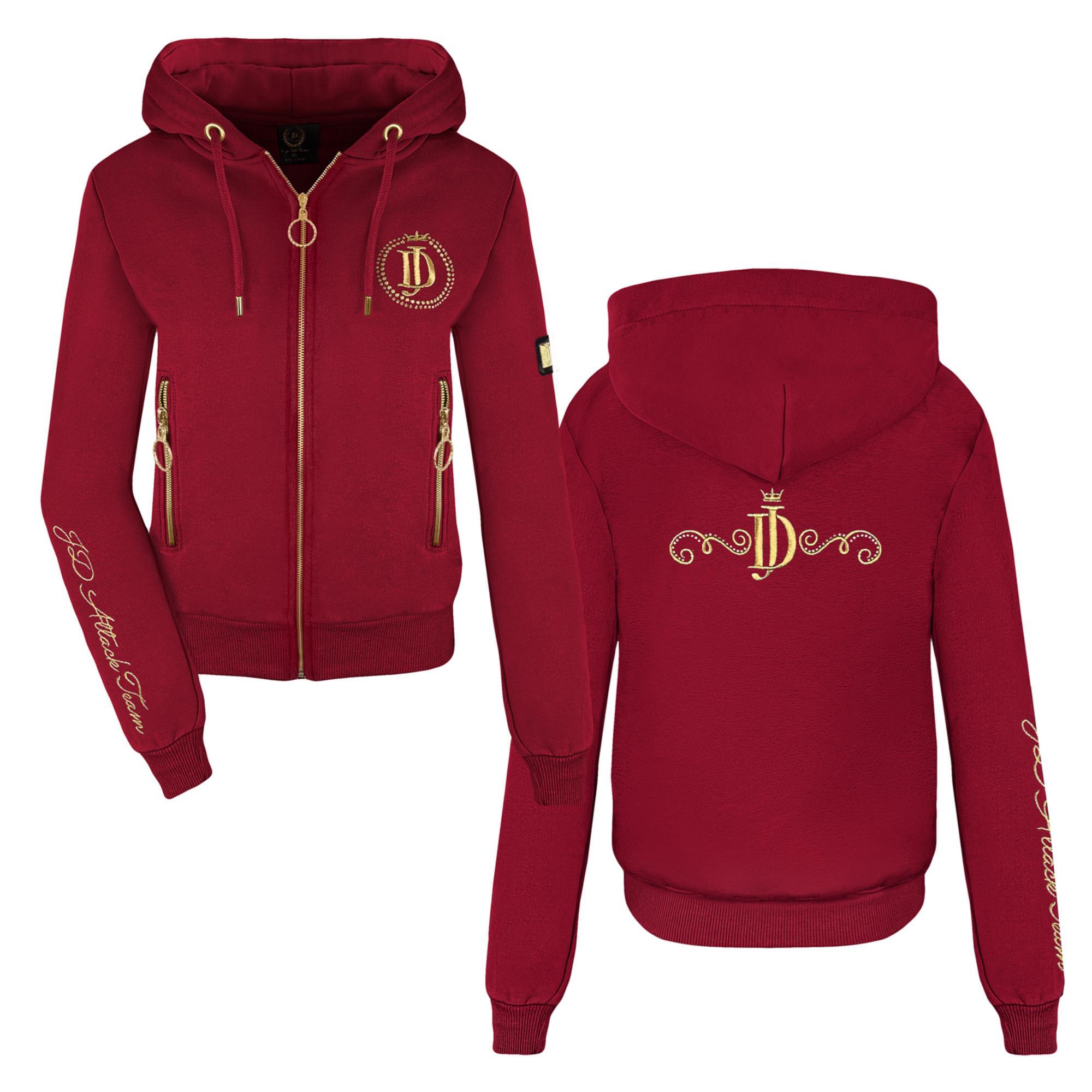 Bluza do jazdy konnej z zamkiem JD ATTACK Clarabel