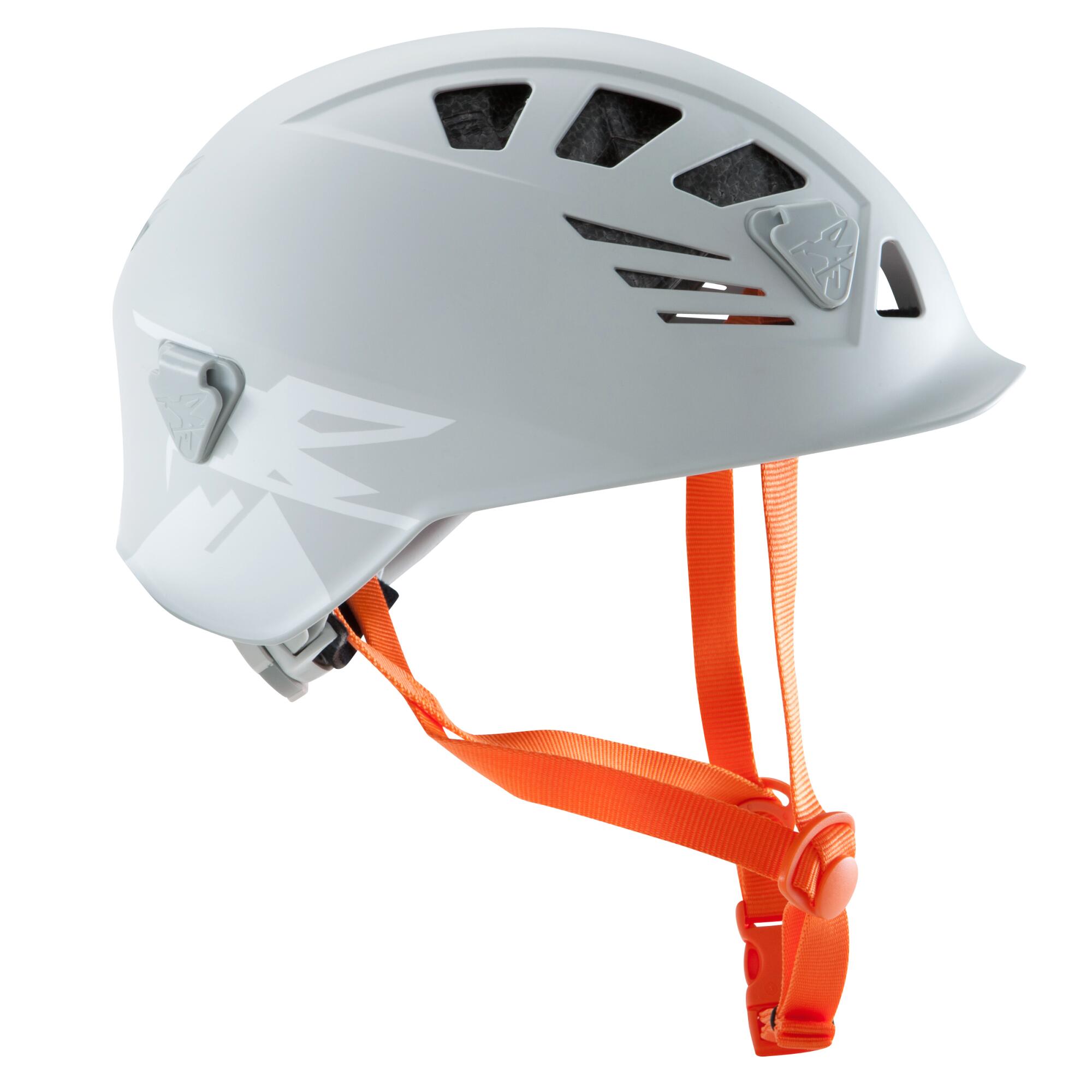 CLIMBING AND MOUNTAINEERING HELMET - ROCK GREY