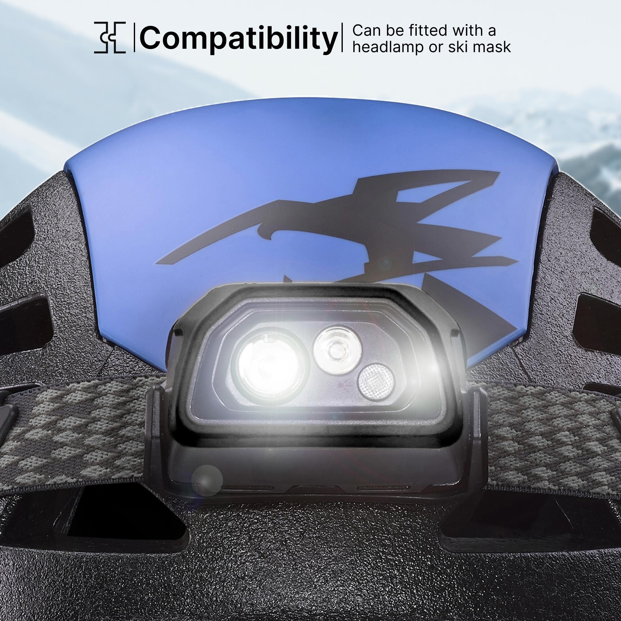 Ultra-light climbing and mountaineering helmet - Sprint Black