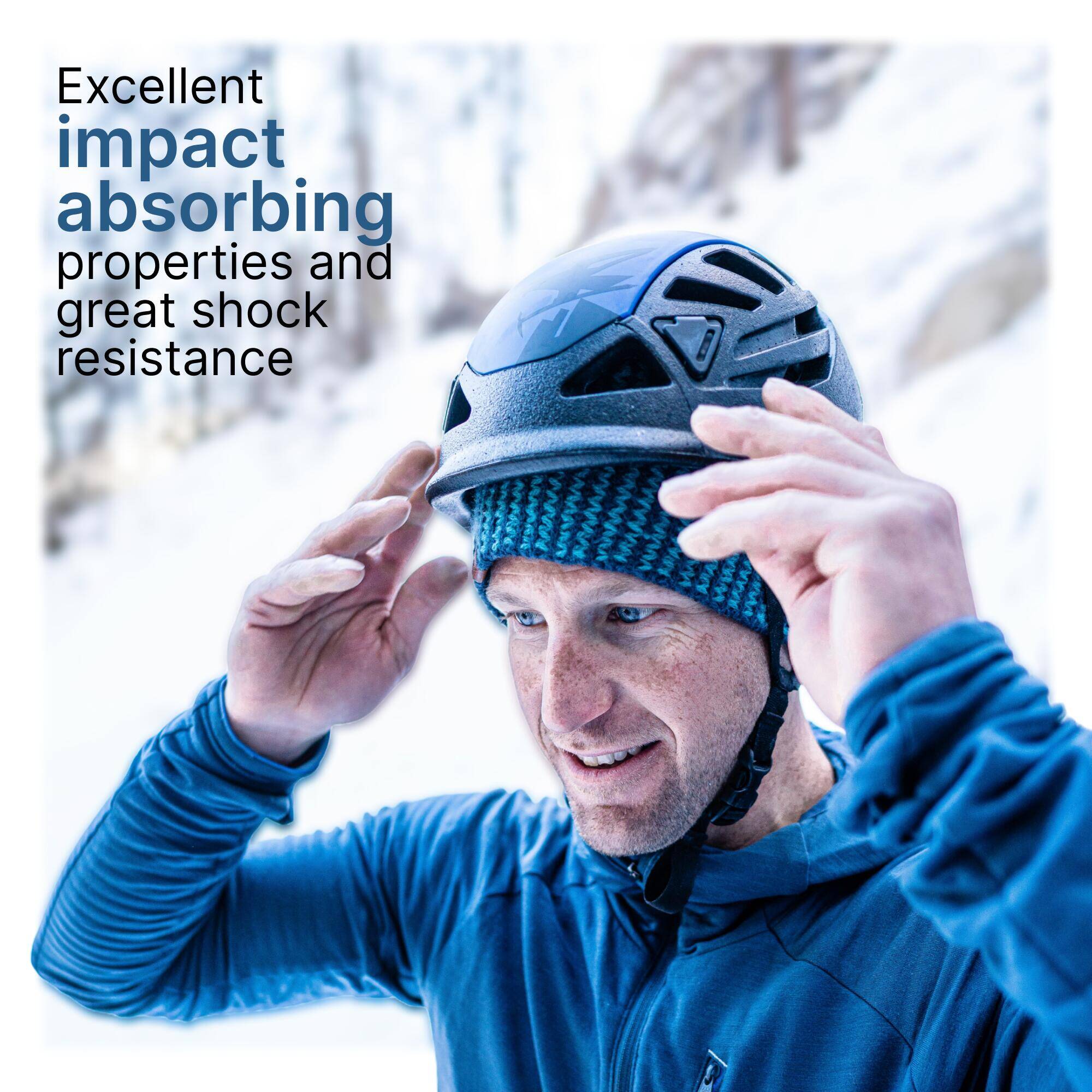 Ultra-light climbing and mountaineering helmet - Sprint Black -  3