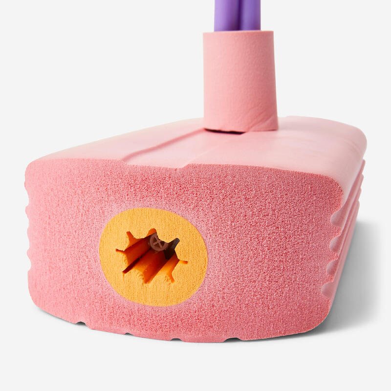 Bâton sauteur en mousse enfant, rose