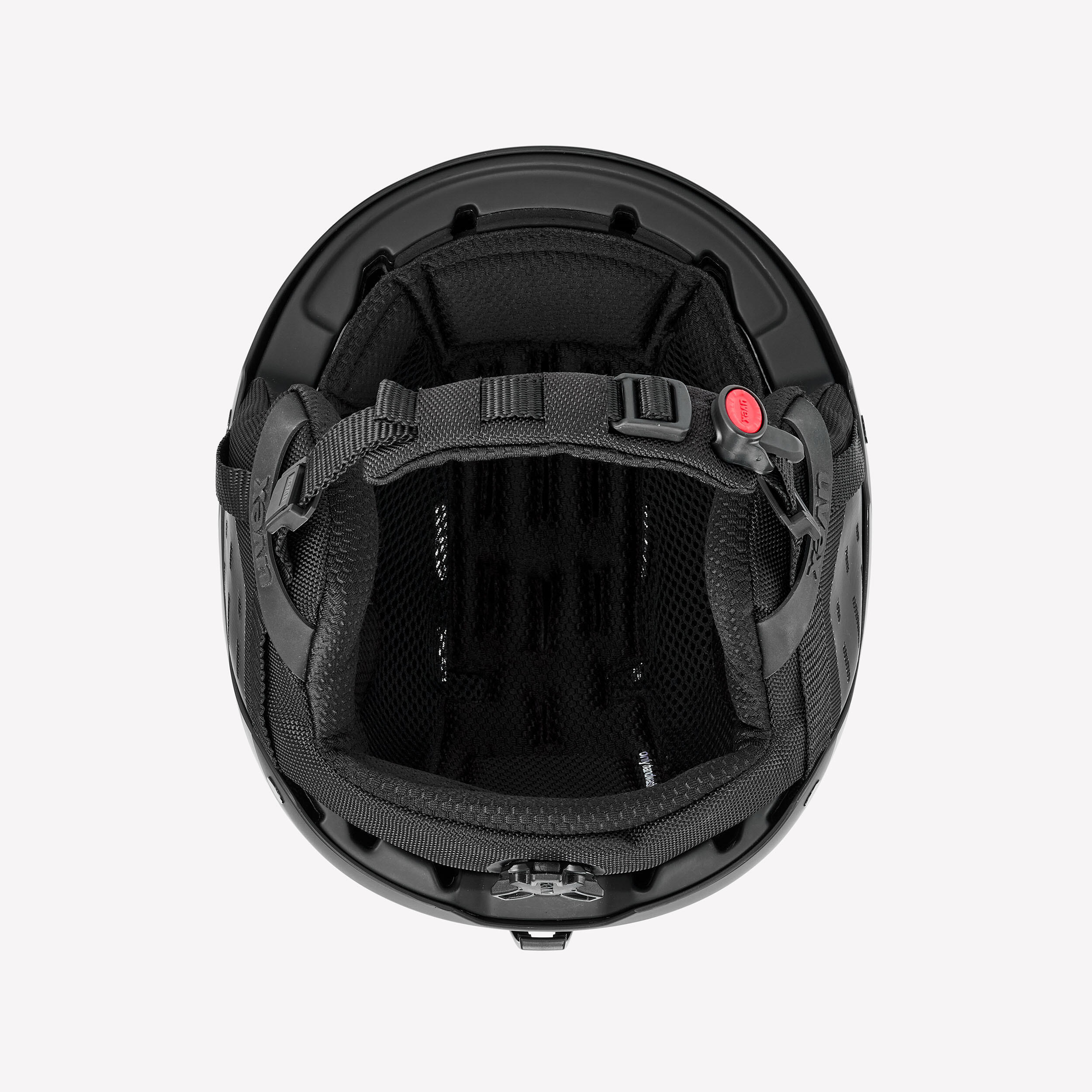 Skihelm mit Brille Erwachsene - UVEX schwarz 5/7