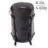 Mountaineering Backpack 22 Litres - Alpinism 22 Black