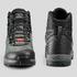Men Waterproof Trekking Shoes High Ankle with CONTACT® Grip Khaki - MT100