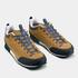 Men Low Ankle Leather Hiking Shoes with Built-in Socks - NH500