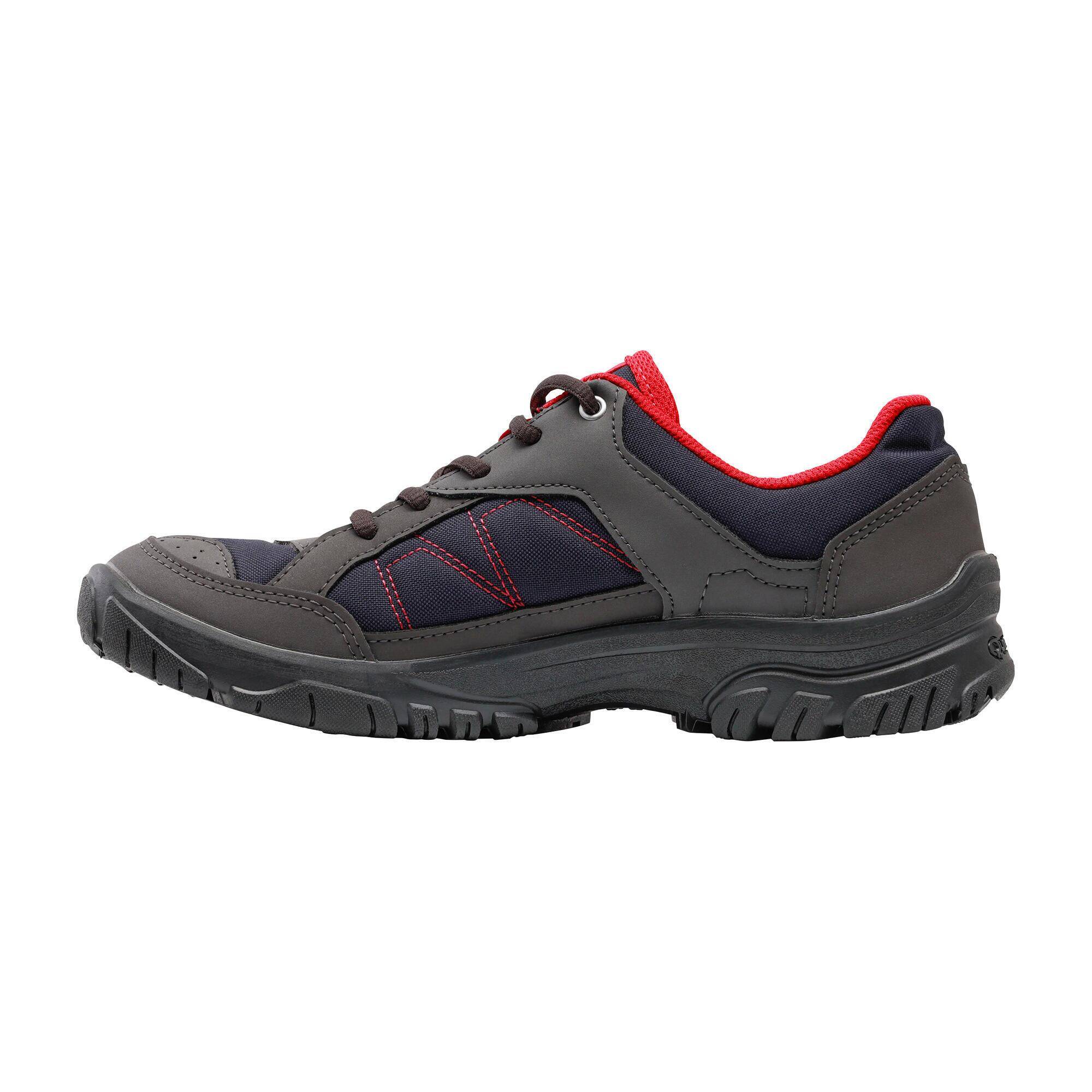Women Low Ankle Hiking Shoes Blue - NH100 -  1