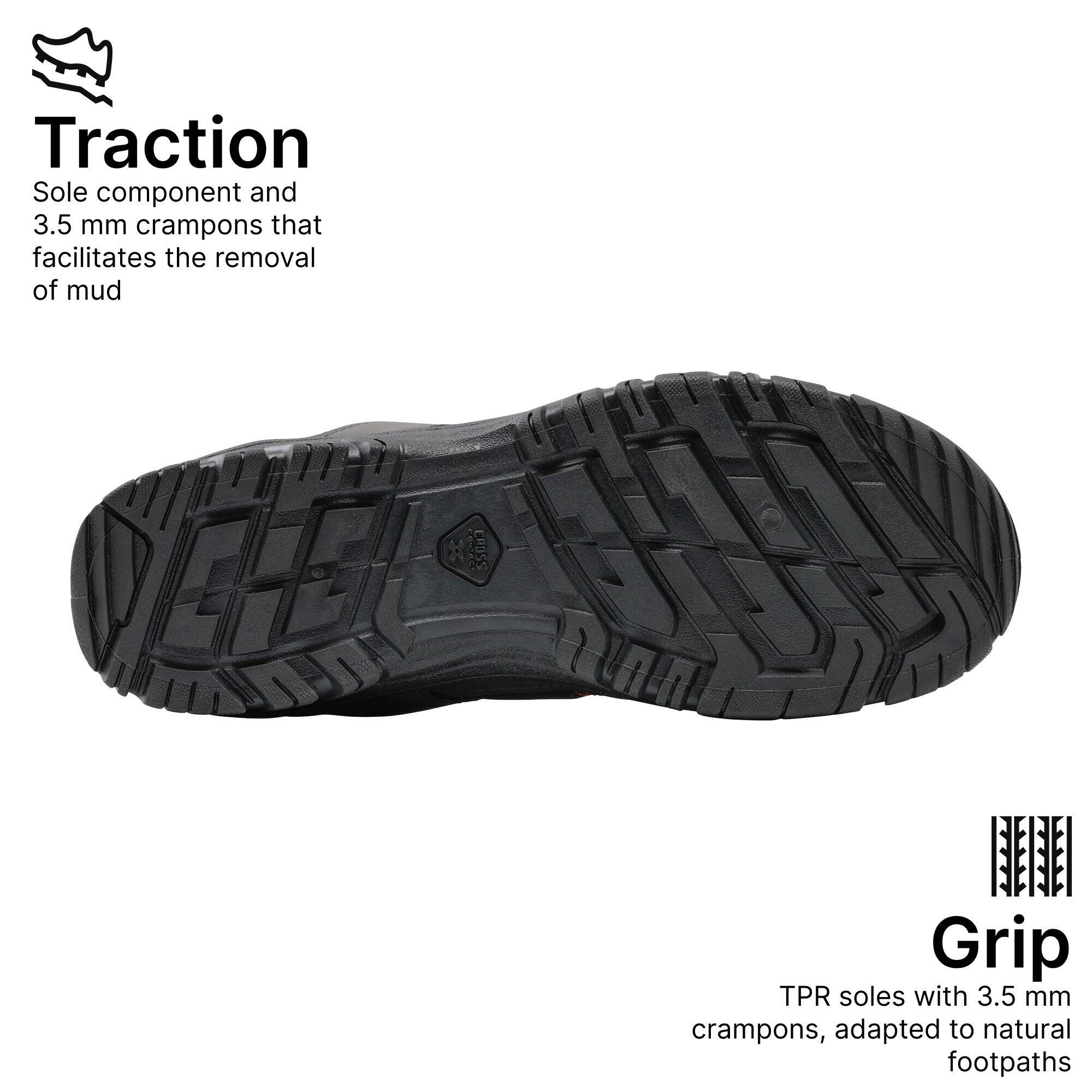 Women Low Ankle Hiking Shoes Blue - NH100 -  4