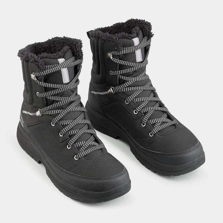 Men’s Warm and Waterproof Hiking Boots - SH100 High