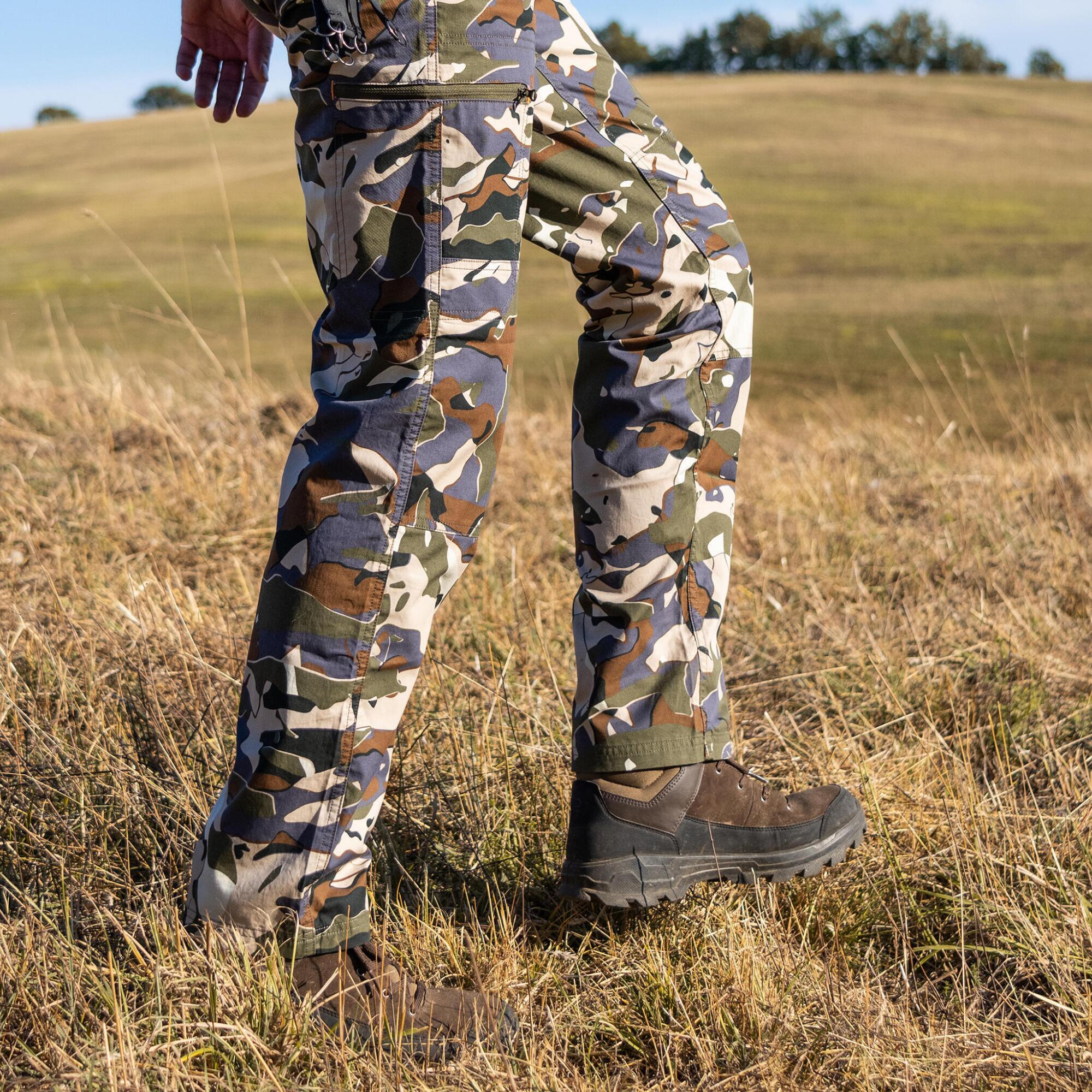 Outdoor Boots Water Repellant Wildlife Crosshunt 100 Mid- Brown