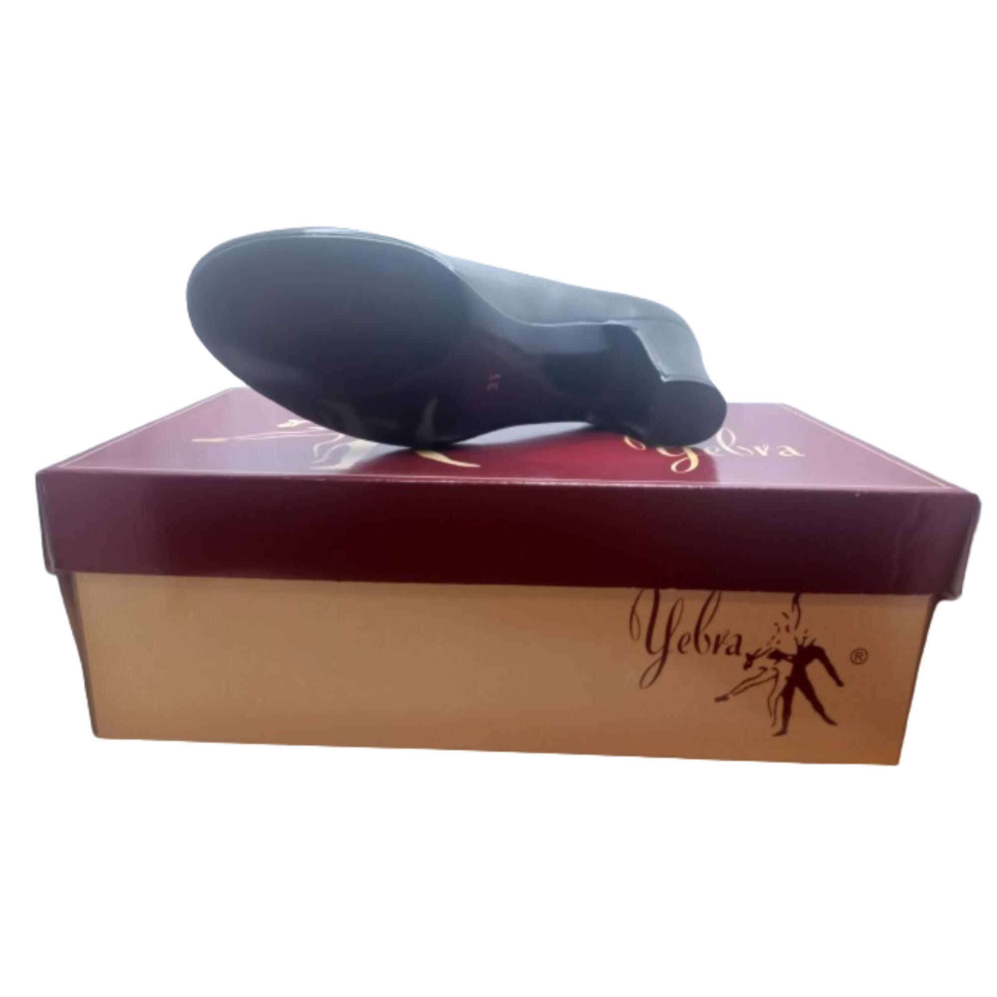 Zapatos Flamenco Yebra Mujer/Niña sin clavos negro 3/7
