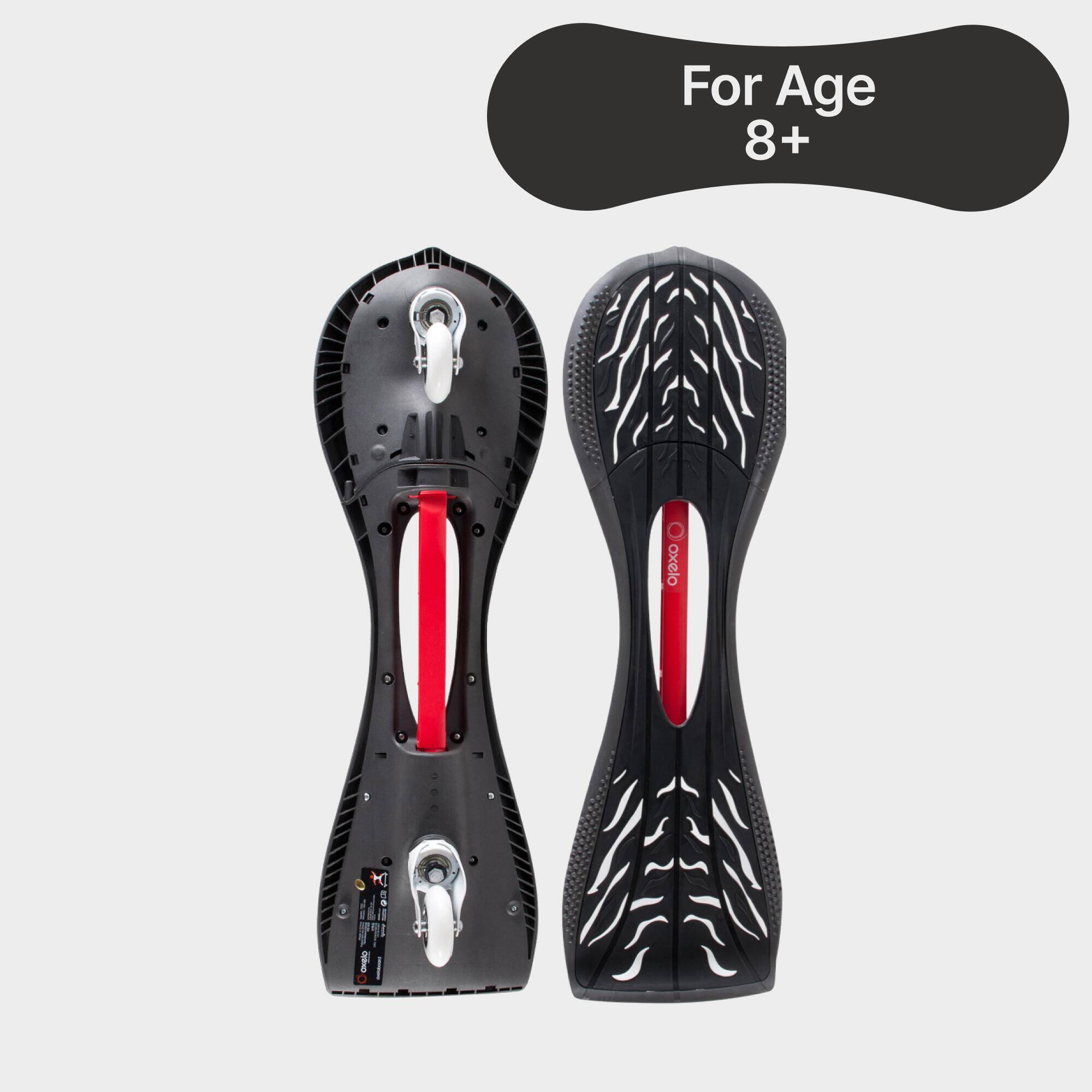 Oxelo Waveboard Black and White -  1