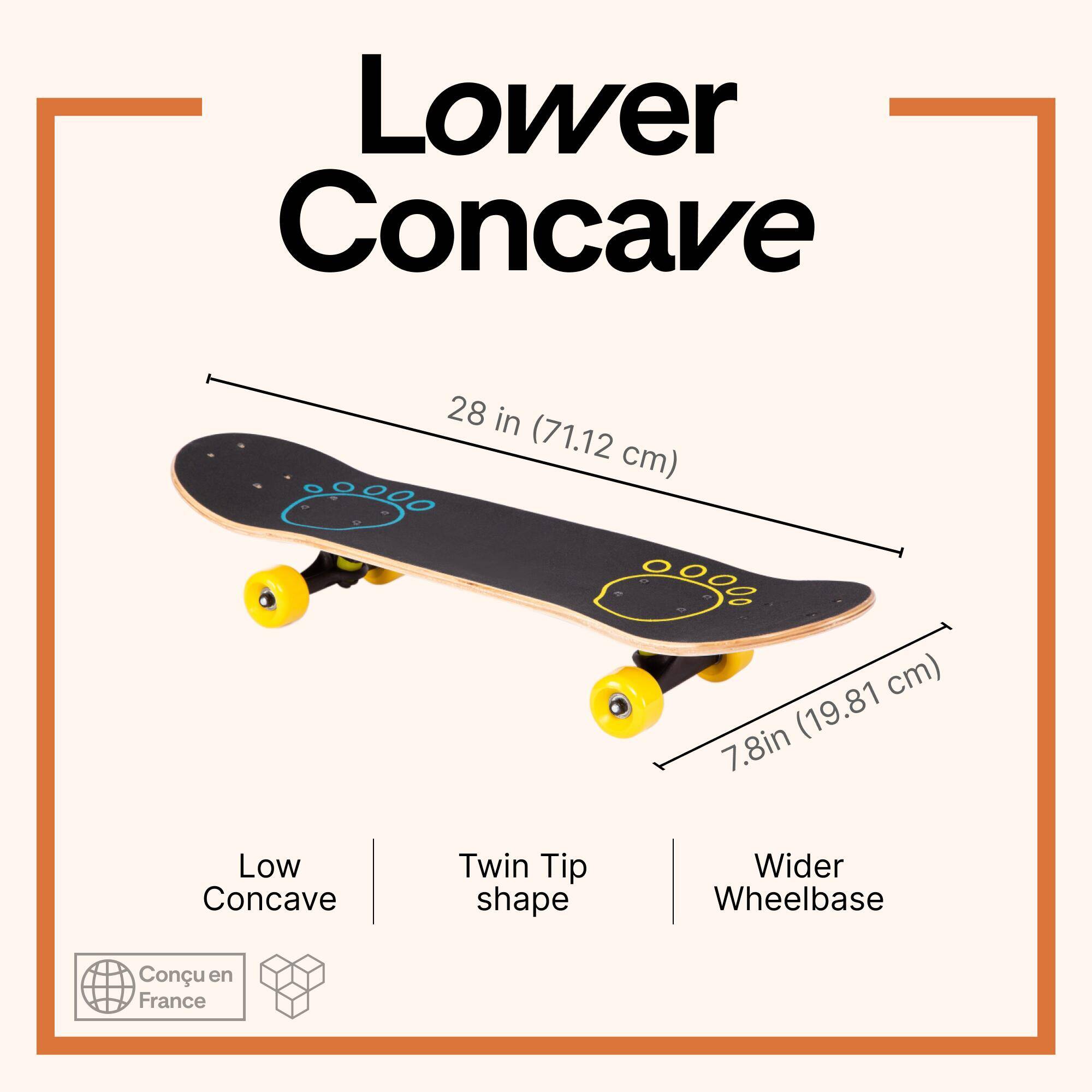 Kids' 4-7 Years Skateboard Play 120 - Zodiac Niu -  3
