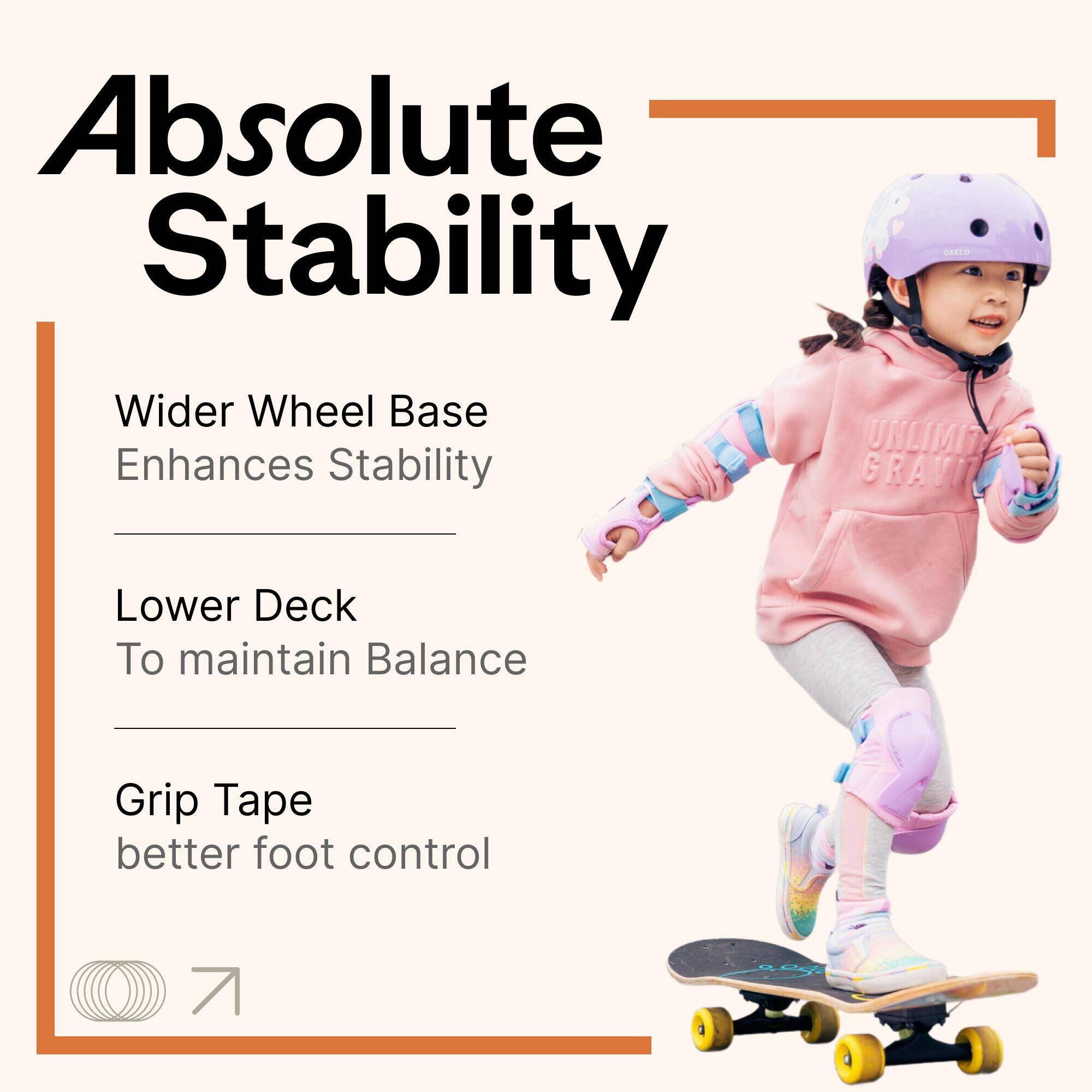 Kids' 4-7 Years Skateboard Play 120 - Zodiac Niu -  5