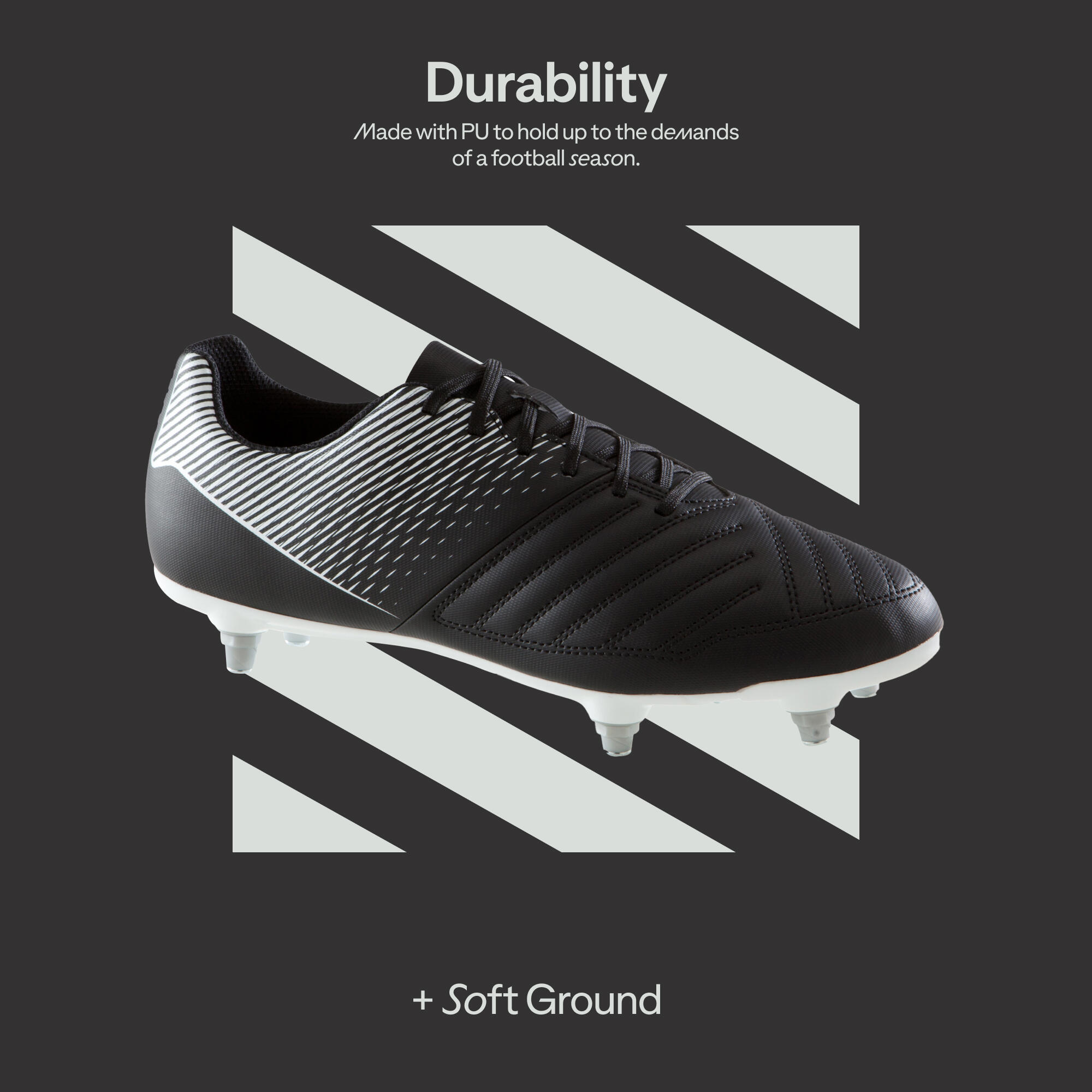 Soft Ground Adidas Metal Stud Football Boots Men's Football Boots