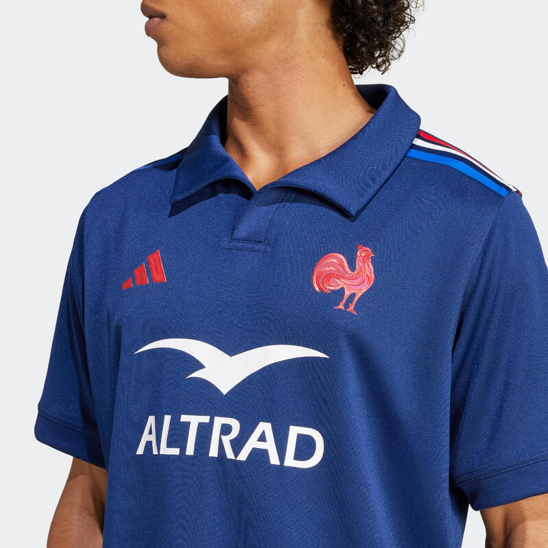 Tricou de rugby XV de France, replica echipei Franței 2024/25 Albastru