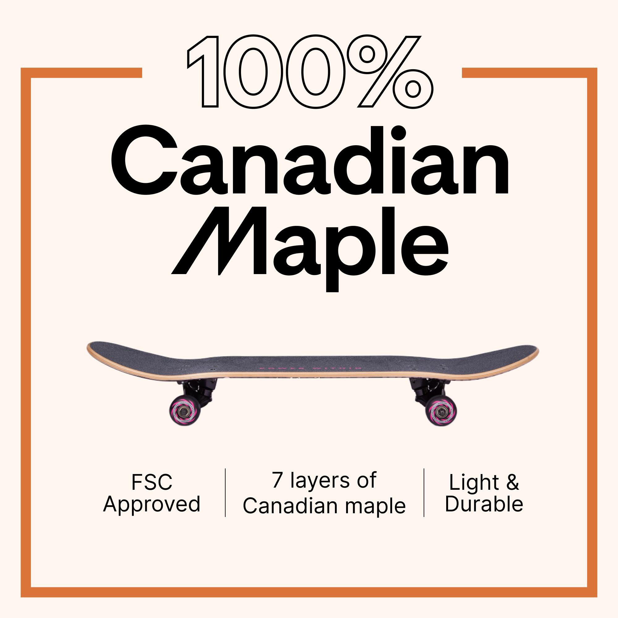 Kids & Adult Skateboard 7.75 Inch CP100 - Dragon